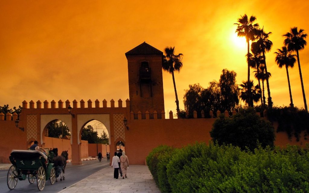 remparts de Marrakech